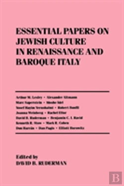 Bertrand.pt - Essential Papers On Jewish Culture In Renaissance And Baroque Italy