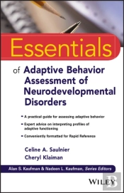 Essentials Of Adaptive Behavior Assessment Of Neurodevelopmental Disorders