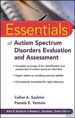 Bertrand.pt - Essentials Of Autism Spectrum Disorders Evaluation And Assessment