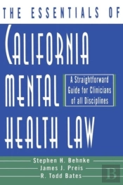 Essentials Of California Mental Health Law