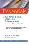 Essentials Of Evidence-Based Academic Interventions