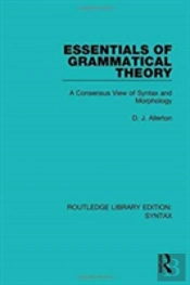 Essentials Of Grammatical Theory
