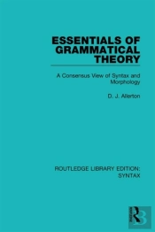 Essentials Of Grammatical Theory