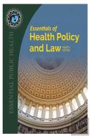 Essentials Of Health Policy And Law