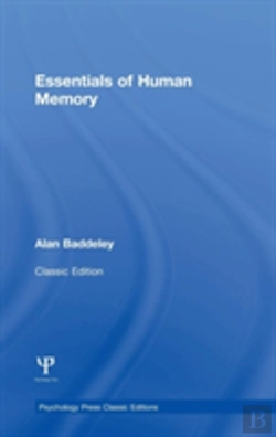 Bertrand.pt - Essentials Of Human Memory (Classic Edition)