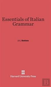 Essentials Of Italian Grammar