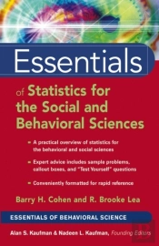 Essentials Of Statistics For The Social And Behavioral Sciences