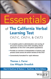 Essentials Of The California Verbal Learning Test