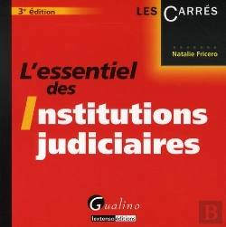 Bertrand.pt - Essentiel Des Institutions Judiciaires