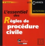Essentiel Des Regles De Procedure Civile, 5eme Edition (L')