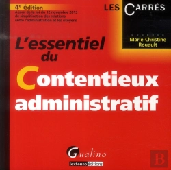 Bertrand.pt - 'Essentiel Du Contentieux Administratif, 4eme Edition  (L')