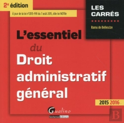 Bertrand.pt - Essentiel Du Droit Administratif General 2015-2016, 2eme Edition (L')