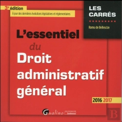 Bertrand.pt - Essentiel Du Droit Administratif General 2016-2017, 3eme Ed. (L')