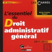 Essentiel Du Droit Administratif General