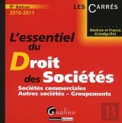 Essentiel Du Droit De Societes. 9e Editi