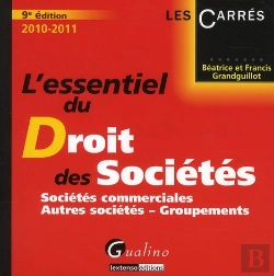 Bertrand.pt - Essentiel Du Droit De Societes. 9e Editi