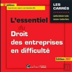 Bertrand.pt - Essentiel Du Droit Des Entreprises En Difficulte, 6eme Ed. (L')