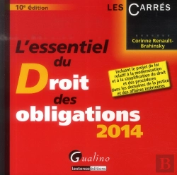 Bertrand.pt - Essentiel Du Droit Des Obligations 2014, 10eme Edition  (L')