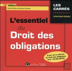 Bertrand.pt - Essentiel Du Droit Des Obligations 2016-2017, 12eme Ed. (L')