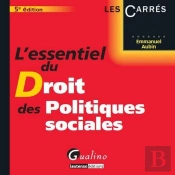 Essentiel Du Droit Des Politiques Social