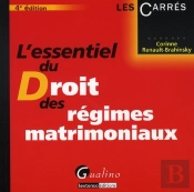 Essentiel Du Droit Des Regimes Matrimoni