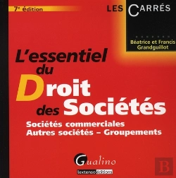 Bertrand.pt - Essentiel Du Droit Des Sociétés (7e Édition)