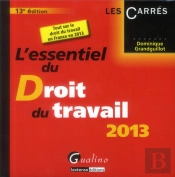 Essentiel Du Droit Du Travail 2013, 13eme Edition (L')