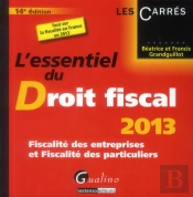 Essentiel Du Droit Fiscal 2013, 14eme Edition (L')