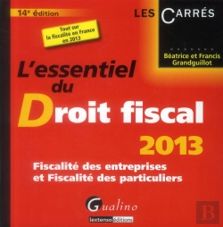 Bertrand.pt - Essentiel Du Droit Fiscal 2013, 14eme Edition (L')
