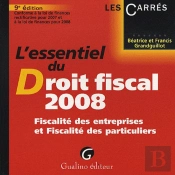 Essentiel Du Droit Fiscal (Édition 2008)