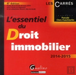 Bertrand.pt - Essentiel Du Droit Immobilier 2014-2015, 4eme Edition