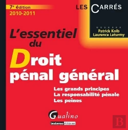 Bertrand.pt - Essentiel Du Droit Penal General. 7e Edi