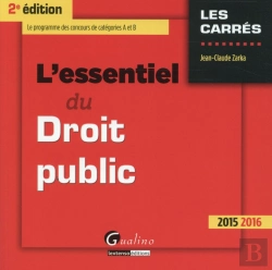 Bertrand.pt - Essentiel Du Droit Public 2015-2016, 2eme Ed. (L')