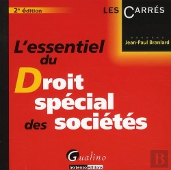 Bertrand.pt - Essentiel Du Droit Special Des Societes