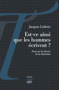 Bertrand.pt - Est-Ce Ainsi Que Les Hommes Écrivent ? Essai Sur Les Devoirs De La Littérature