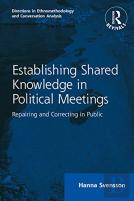 Establishing Shared Knowledge In Political Meetings