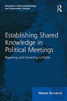 Establishing Shared Knowledge In Political Meetings