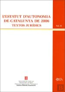 Bertrand.pt - Estatut D'Autonomia De Catalunya De 2006. Textos Jurídics (Obra Completa)/L'