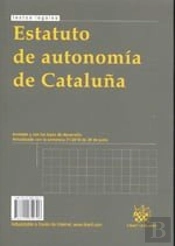 Estatut D¿Autonomia De Catalunya/Estatuto De Autonomía De Cataluña