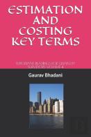 Estimation And Costing Key Terms