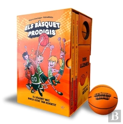 Bertrand.pt - Estoig Els Basquet Prodigis: 2 Llibres + Pilota