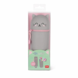 Bertrand.pt - Estojo de Lápis de Silicone 2 em 1 - Kawaii – Kitty