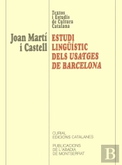 Estudi Lingüístic Dels Usatges De Barcelona