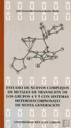 Bertrand.pt - Estudio De Nuevos Complejos De Metales De Transición De Los Grupos 4 Y 5 Con Sistemas Heteroescorpio