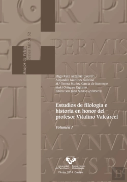 Bertrand.pt - Estudios De Filología E Historia En Honor Del Profesor Vitalino Valcárcel. Volúmenes I Y Ii
