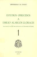 Estudios Ofrecidos A Emilio Alarcos Llorach Tomo I
