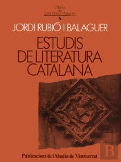 Estudis De Literatura Catalana