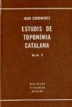 Estudis De Toponimia Catalana