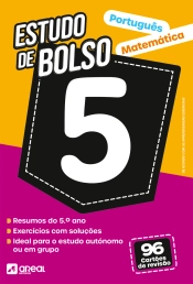 Estudo de bolso: Português e Matemática - 5.º Ano