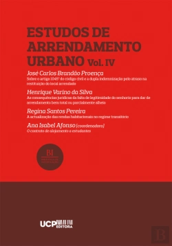 Bertrand.pt - Estudos de Arrendamento Urbano - Volume IV